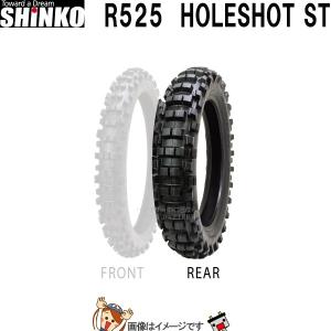 120/100-18 68M TT R525 HOLESHOT ST リア チューブタイヤ シンコー...