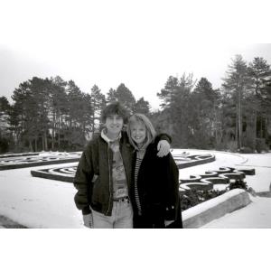 パティ・ボイド撮影オリジナル・プリント『Me &amp; George 1991』