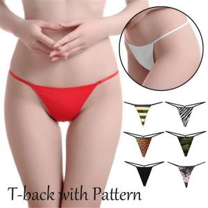 Tバック 紐 セクシー ローライズ 紐パン 迷彩...の商品画像