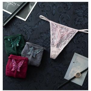 Tバック セクシー ショーツ レディース 紐パ...の詳細画像5