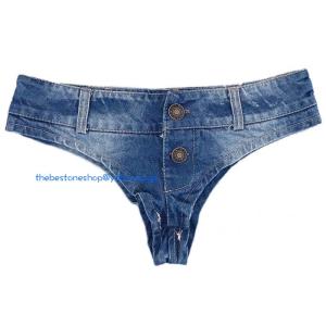 デニムミニショートパンツ レディース 短パン ...の詳細画像1