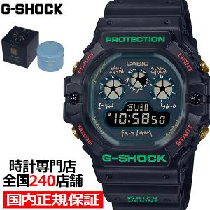 G-SHOCK FACETASM コラボレーションモデル DW-5900FA-1JR メンズ 腕時計 電池式 デジタル 落合宏理 反転液晶 国内正規品 カシオ｜theclockhouse-y