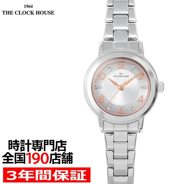 ザ・クロックハウス ビジネスカジュアル LBC5003-WH1A-R1 レディース 腕時計 クオーツ...