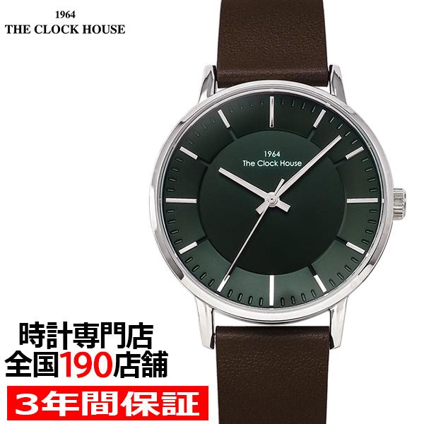 ザ・クロックハウス カジュアル MCA5002-GR1B メンズ 腕時計 クオーツ 電池式 3針 グ...