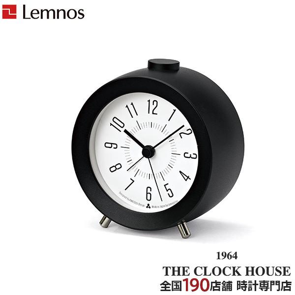 タカタレムノス 置き時計 カーサ ジジ アラーム クオーツ 電池式 ブラック AWATSUJI de...