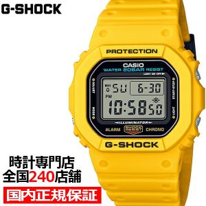 G-SHOCK Gショック 初期カラーモデル リバイバル DW-5600REC-9JF メンズ 腕時計 電池式 デジタル スクエア イエロー 国内正規品 カシオ