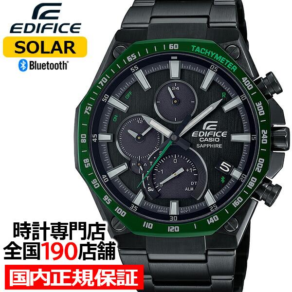 エディフィス スーパースリム ハイスペッククロノグラフ EQB-1100XYDC-1AJF メンズ ...