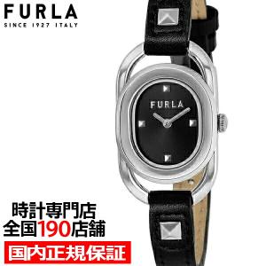 FURLA フルラ STUDS INDEX フルラスタッズインデックス FL-WW00008001L1 レディース 腕時計 クオーツ 電池式 革ベルト ブラック｜theclockhouse