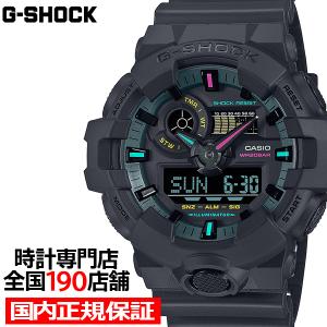 G-SHOCK GA-700-1BJF メンズ 腕時計 アナデジ ブラック GA700 ビッグ