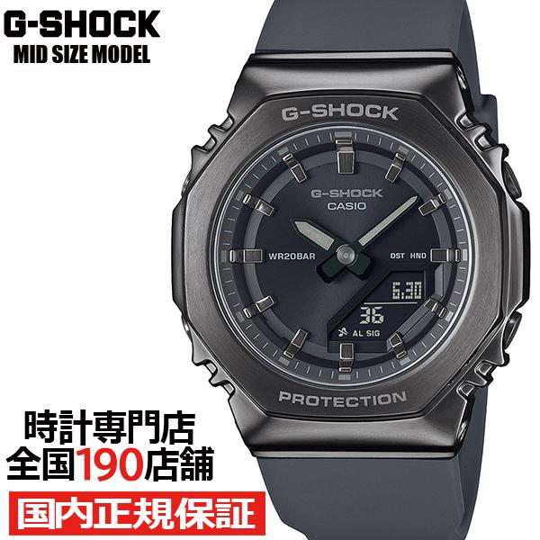 G-SHOCK ミッドサイズ メタルカバード GM-S2110B-8AJF メンズ レディース 腕時...