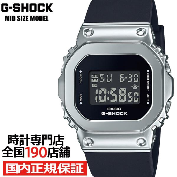 G-SHOCK ミッドサイズ メタルカバード 5600 GM-S5600U-1JF メンズ レディー...