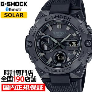 G-SHOCK G-STEEL GST-B400BB-1AJF メンズ 腕時計 ソーラー Bluetooth アナデジ ブラック 国内正規品 カシオ｜ザ・クロックハウスPlus+ヤフー店