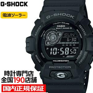 G-SHOCK 電波ソーラー メンズ 腕時計 デジタル ブラック ビッグケース 反転液晶 GW-8900A-1JF カシオ 国内正規品｜theclockhouse