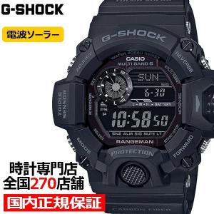 G-SHOCK ジーショック マスターオブG RANGEMAN レンジマン 電波ソーラー メンズ 腕時計 デジタル ブラック 反転液晶 GW-9400J-1BJF 国内正規品 カシオ