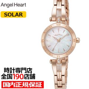 エンジェルハート イノセントタイム IT24PG レディース 腕時計 ソーラー パールダイヤル ピンクゴールド
