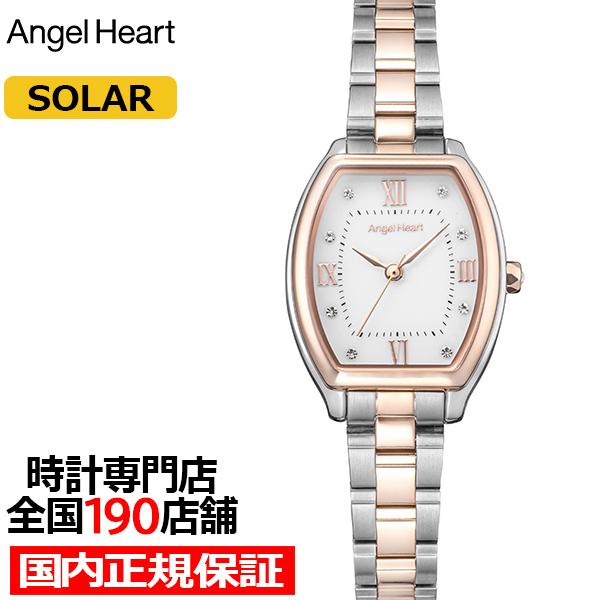 エンジェルハート イノセントタイム ITT25PS レディース 腕時計 ソーラー トノー ホワイトダ...