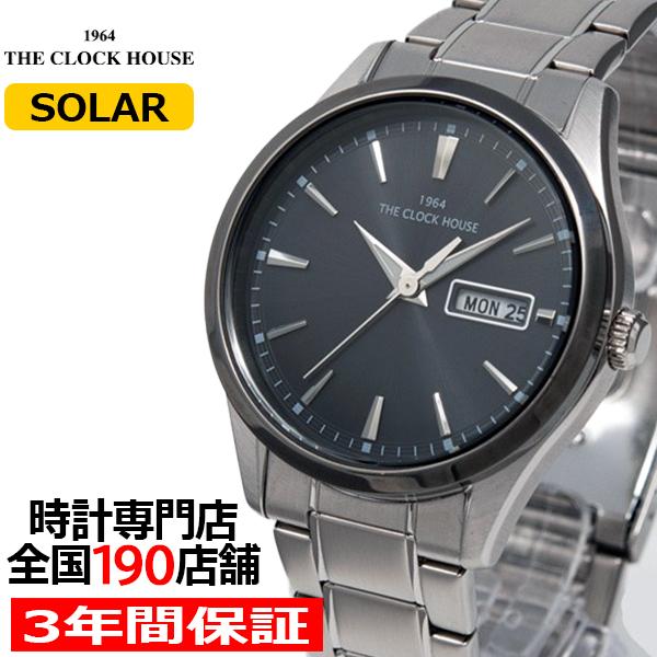 ザ・クロックハウス ビジネスカジュアル ソーラー MBC1005-GY1A メンズ 腕時計 メタルベ...