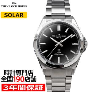 THE CLOCK HOUSE（ザ・クロックハウス） エッジ ソーラー 3針