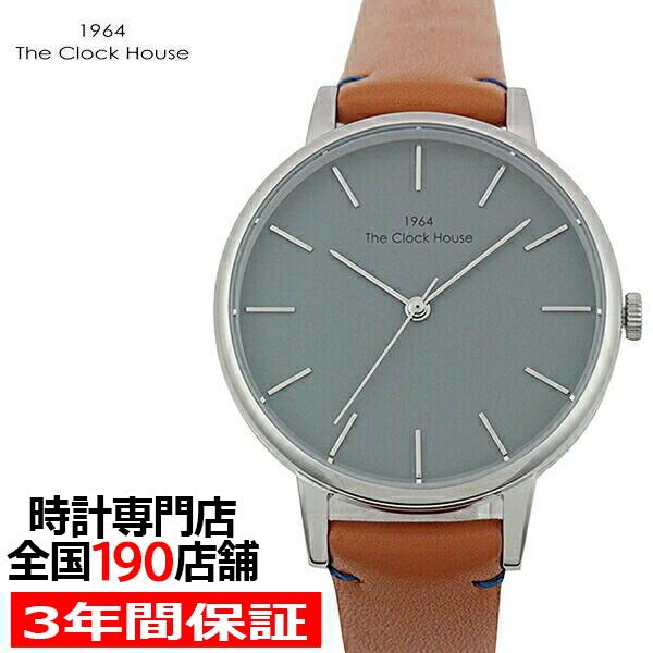 ザ・クロックハウス カジュアル MCA5001-GY1B メンズ 腕時計 クオーツ 電池式 3針 グ...