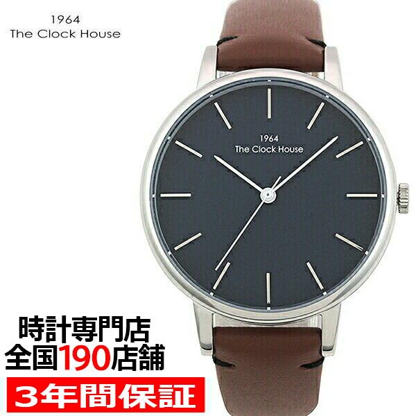 ザ・クロックハウス カジュアル MCA5001-NV1B メンズ 腕時計 クオーツ 電池式 3針 ネ...