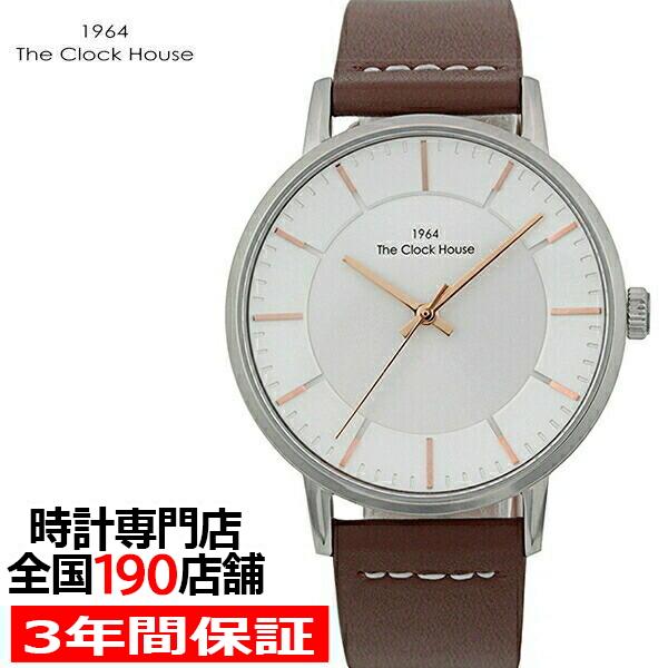 ザ・クロックハウス カジュアル MCA5002-WH1B メンズ 腕時計 クオーツ 電池式 3針 ホ...