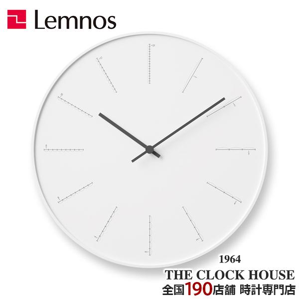 タカタレムノス デザインオブジェクト divide ディバイト 掛時計 クオーツ 電池式 ホワイト ...
