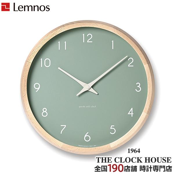 タカタレムノス 掛け時計 プレイン カンパーニュ クルール クオーツ 電池式 グリーン PC24-0...