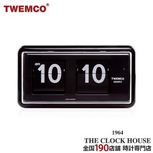 インテリア時計 TWEMCO QD-35 Black TWEMCO Calendar Flip Clock QD-35 – Time Will Flip
