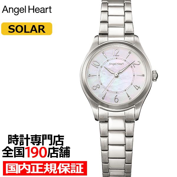 エンジェルハート トゥインクルタイム パールダイヤル TT28SS レディース 腕時計 ソーラー シ...
