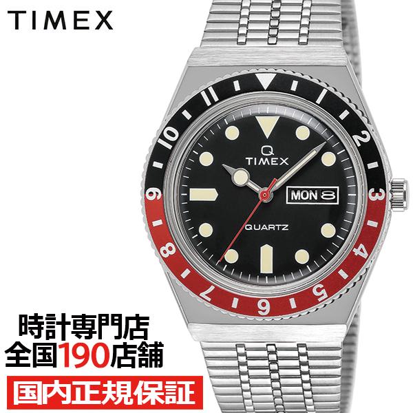 TIMEX Q TIMEX コークベゼルモデル TW2U61300 メンズ 腕時計 クオーツ 電池式...