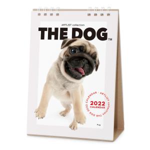 THE DOG 2022年 カレンダー 卓上サイズ（パグ）
