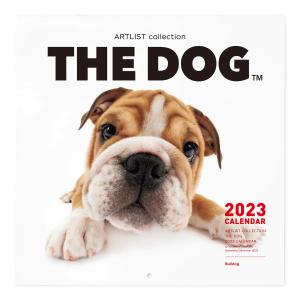 【THE DOG】2023年 カレンダー 大判サイズ (ブルドッグ)