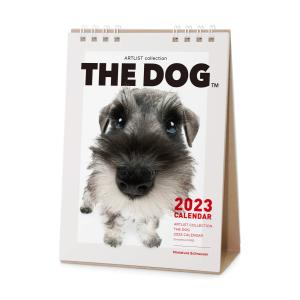 【THE DOG】2023年 卓上カレンダー   (ミニチュア・シュナウザー)