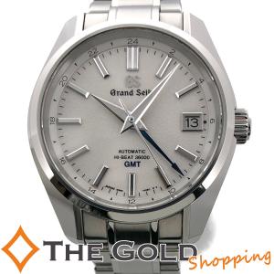 グランドセイコー メカニカル ハイビート GMT SBGJ201 2020年2月 岩手山 ダイヤル SS AT 9S86-00A0 SEIKO GS 腕時計 メンズ ウォッチ 男性用 中古｜thegoldshopping