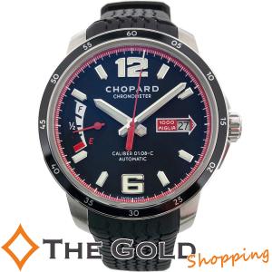 CHOPARD ミッレミリア GTS 168566-3001 パワーコントロール 自動巻き 黒文字盤 ラバーベルト ショパール 腕時計 メンズ ウォッチ 男性用 中古｜thegoldshopping