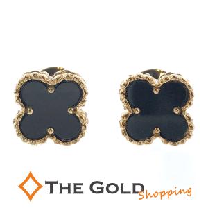 ヴァンクリーフ＆アーペル スウィート アルハンブラ ピアス VCARA44900 YG Van Cleef＆Arpels ピアス・イヤリング 中古｜thegoldshopping