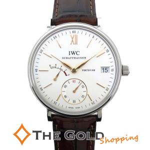 IWC ポートフィノ ハンドワインド エイトデイズ IW510103 2023年5月 手巻き アリゲーター アイダブリューシー 腕時計 メンズ ウォッチ 男性用◆中古｜thegoldshopping