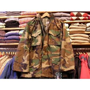 ALPHA INDUSTRIES◇M-65/ミリタリージャケット/USA製/民生品/IDEAL