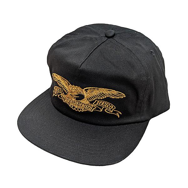 ANTIHERO SKATEBOARDS キャップ アンタイヒーロー ブラック CAP　ANTI H...