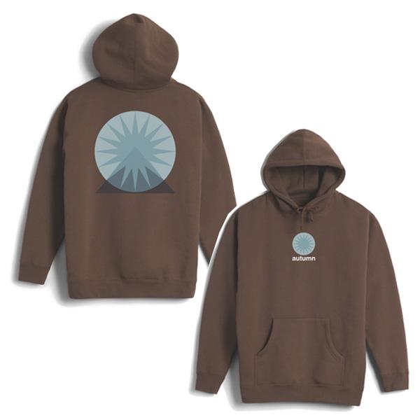 AUTUMN パーカ　AUTUMN Earlybird Hoodie （Brown） メンズ オータ...