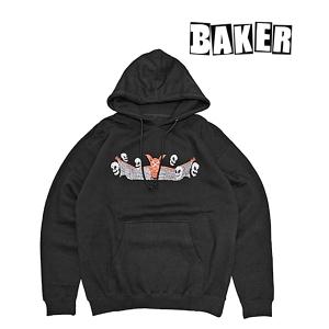 リアル スケートボード フーディー プルオーバー ブラック パーカー