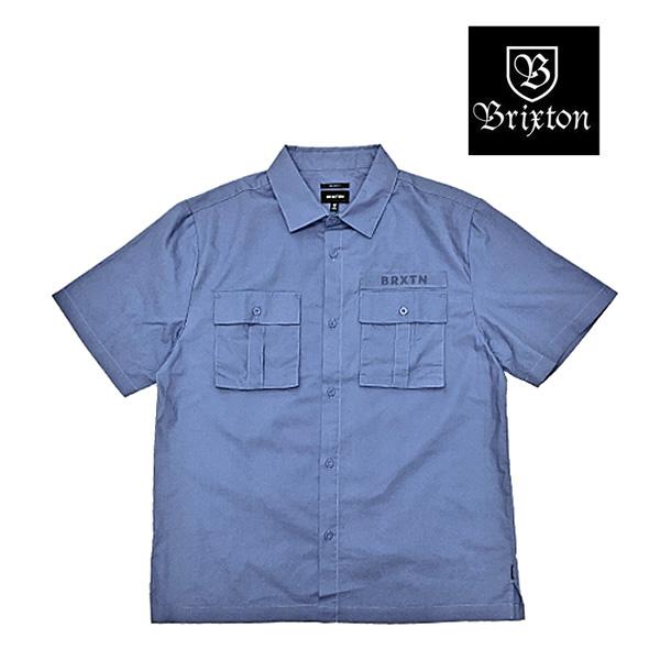 SALE BRIXTON シャツ 半袖 ブリクストン　SURPLUS S/S WVN SHIRT（P...