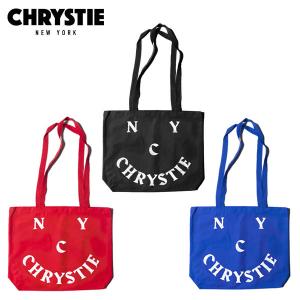 トートバッグ クリスティーニューヨーク バッグ CHRYSTIE NYC Chrystie Smile Logo Totebags  （RED　BLACK　BLUE）｜theitaya