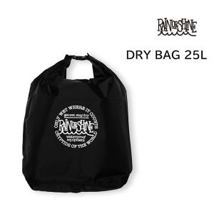 22-23 ドライバッグ レインオアシャイン RAIN OR SHINE DRY BAG  (BLACK / 25L)｜theitaya