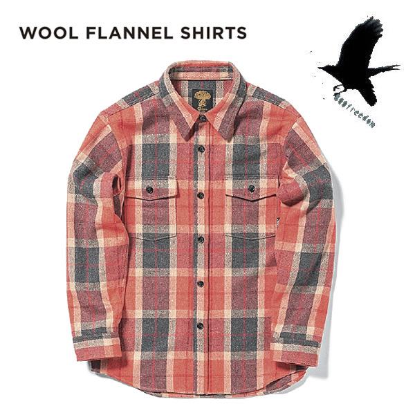 25-26 フランネルシャツ グリーンクロージング GREEN CLOTHING WOOL FLAN...