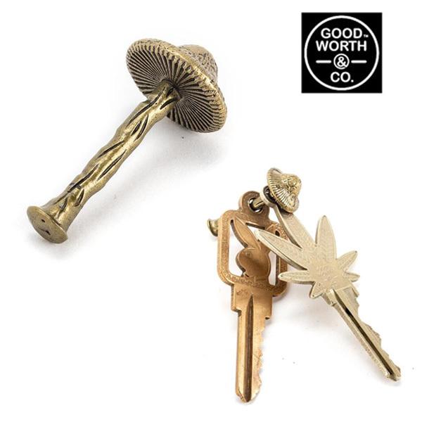 キーホルダー グッドワース GOODWORTH &amp; CO  MUSHROOM KEY HOLDER