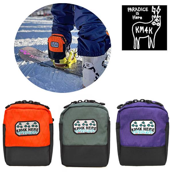 ハイバッグ ビンディングポーチ カモシカ KM4K HIGH BAG （ORANGE　ICE GRA...