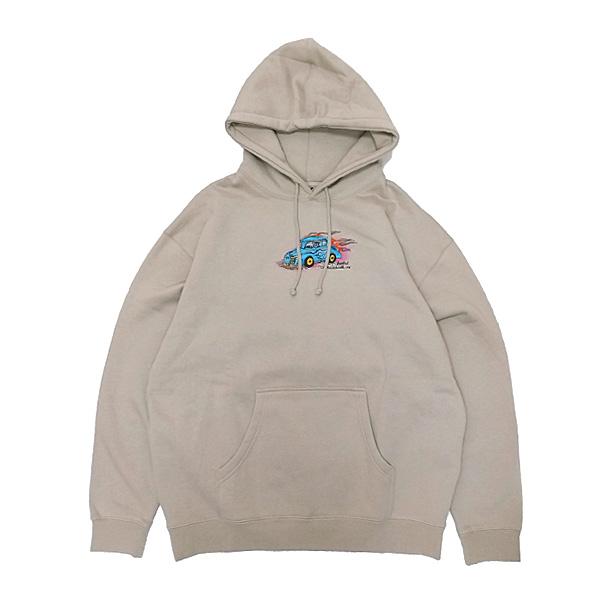 SLAE KROOKED パーカー　KROOKED ATTITUDE HOODIE（ベージュ系） プ...