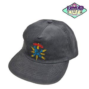 リアル スケートボード スナップバック キャップ コーデュロイ ダーク