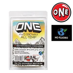 スノーワックス ワンボール ONEBALL 4WD Cool Snow Wax Cool = 28° to 21°F (-2° to -6°Ｃ) 165g（COOL） NO FLUORO｜theitaya